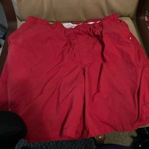 Columbia Red Swim shorts